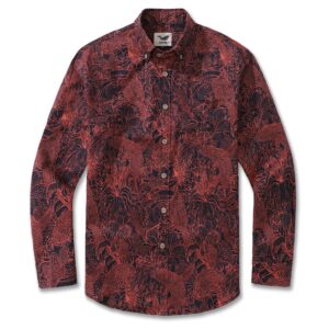 Men's 'The World of Birds' Long Sleeve Shirt