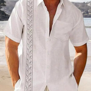 Striped Resort Camp Shirt
