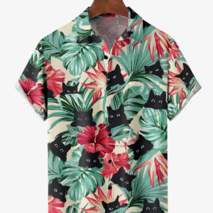 Tropical Floral Camp Shirt