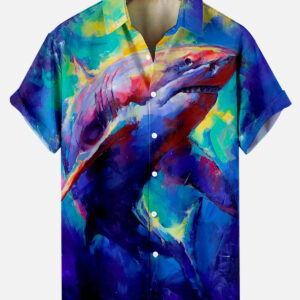 Shark Ocean Camp Shirt
