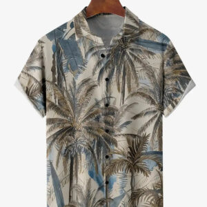 Tropical Palm Camp Shirt