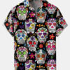 Gothic Skull Camp Shirt